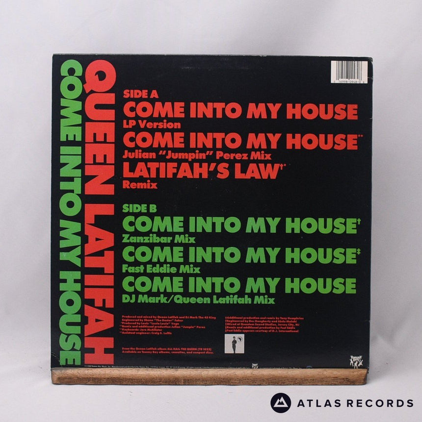 Queen Latifah - Come Into My House - 12" Vinyl Record - VG+/EX