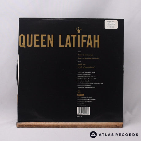 Queen Latifah - Dance 4 Me - Insert 12" Vinyl Record - VG+/EX