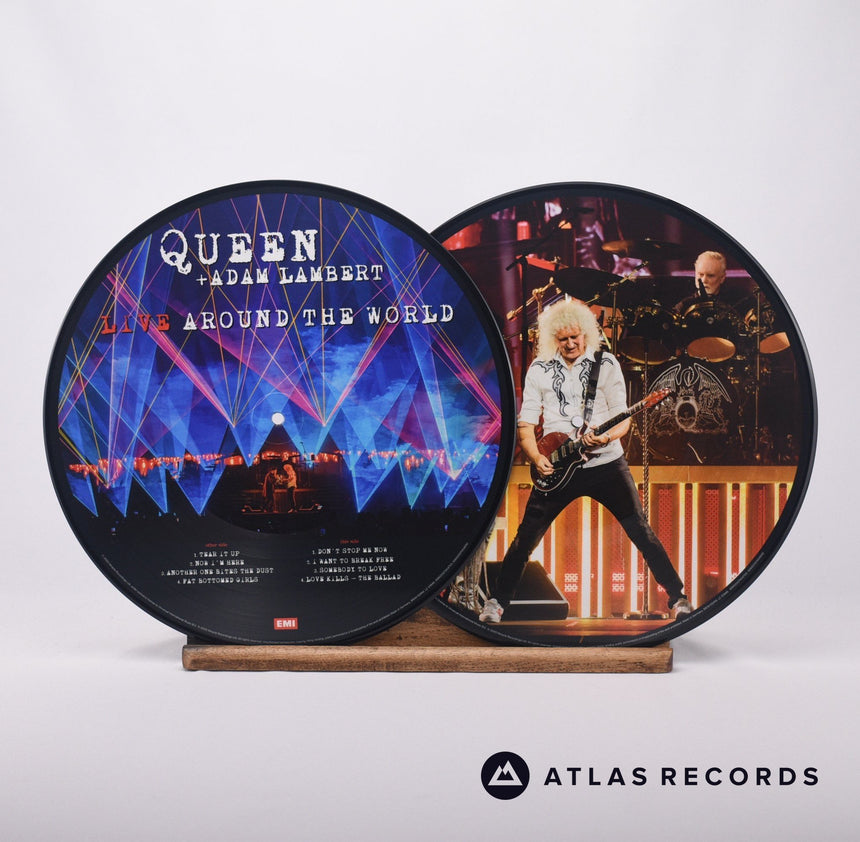 Queen - Live Around The World - Limited Edition Double LP Vinyl Record - NM/NM