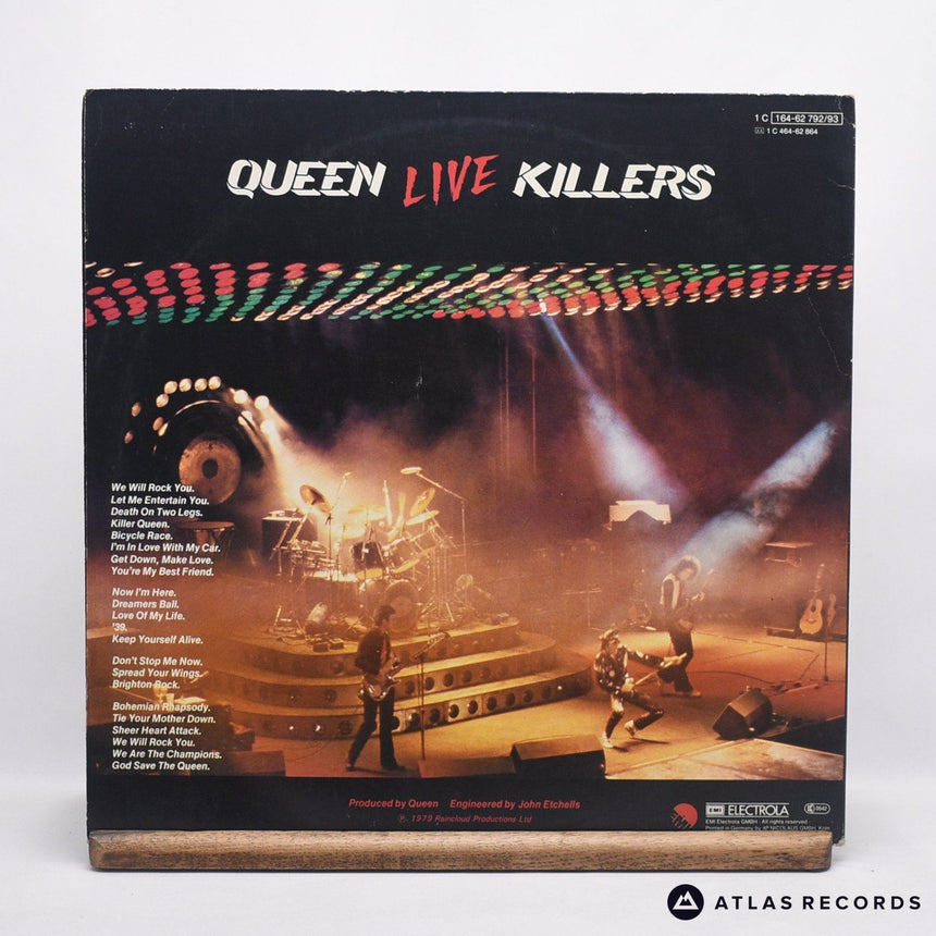 Queen - Live Killers - Gatefold A-1 B-1 Double LP Vinyl Record - EX/EX