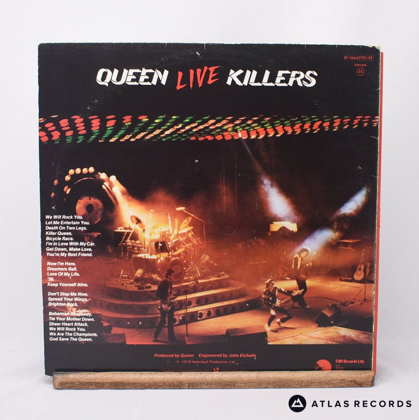 Queen - Live Killers - Gatefold Portugal A-1 B-1 2 x LP Vinyl Record - VG+/VG+