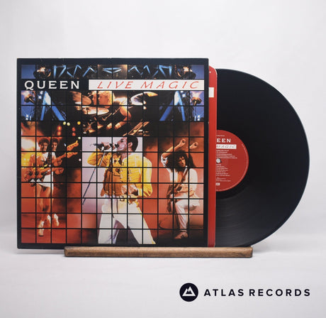 Queen Live Magic LP Vinyl Record - Front Cover & Record
