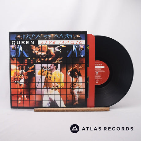 Queen Live Magic LP Vinyl Record - Front Cover & Record
