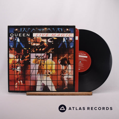 Queen Live Magic LP Vinyl Record - Front Cover & Record