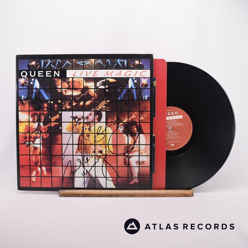 Queen Live Magic LP Vinyl Record - Front Cover & Record