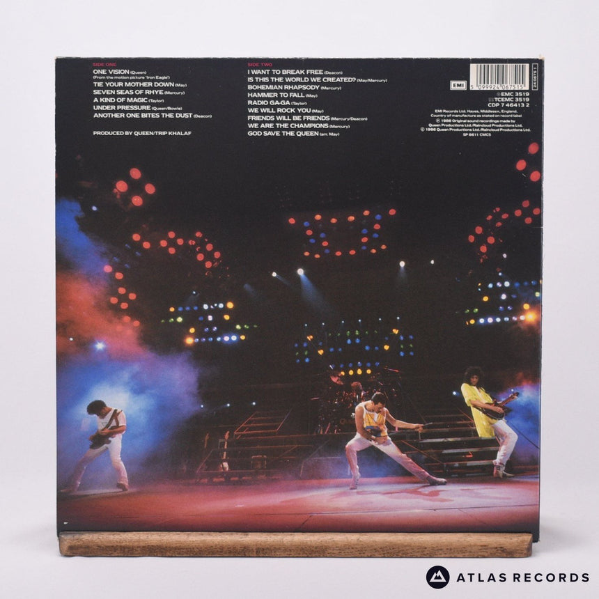 Queen - Live Magic - Misprint A-2 B-2 LP Vinyl Record - EX/VG+