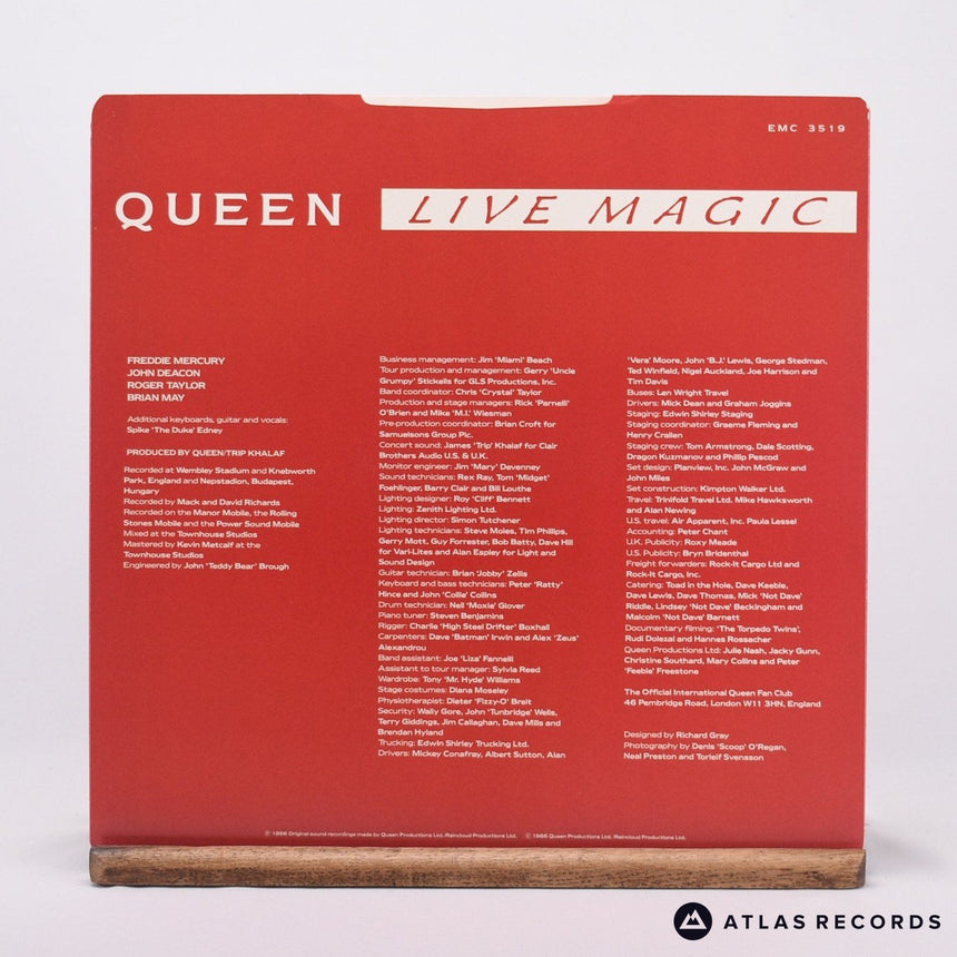 Queen - Live Magic - Gatefold A-1 B-4 LP Vinyl Record - EX/EX