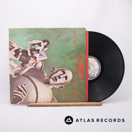 Queen News Of The World LP Vinyl Record - Front Cover & Record