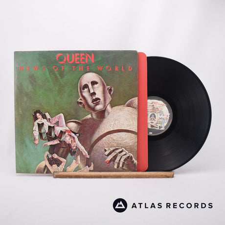 Queen News Of The World LP Vinyl Record - Front Cover & Record
