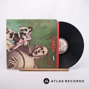 Queen News Of The World LP Vinyl Record - Front Cover & Record