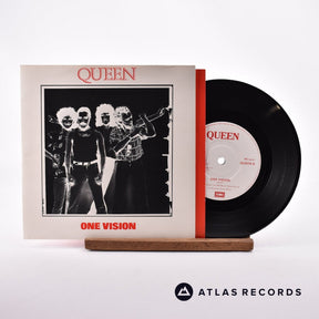 Queen One Vision 7" Vinyl Record - Front Cover & Record
