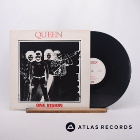 Queen One Vision 12" Vinyl Record - Front Cover & Record