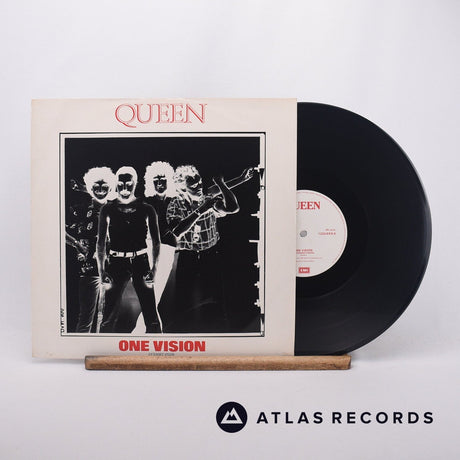 Queen One Vision 12" Vinyl Record - Front Cover & Record