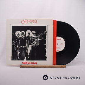 Queen One Vision 12" Vinyl Record - Front Cover & Record