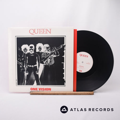Queen One Vision 12" Vinyl Record - Front Cover & Record