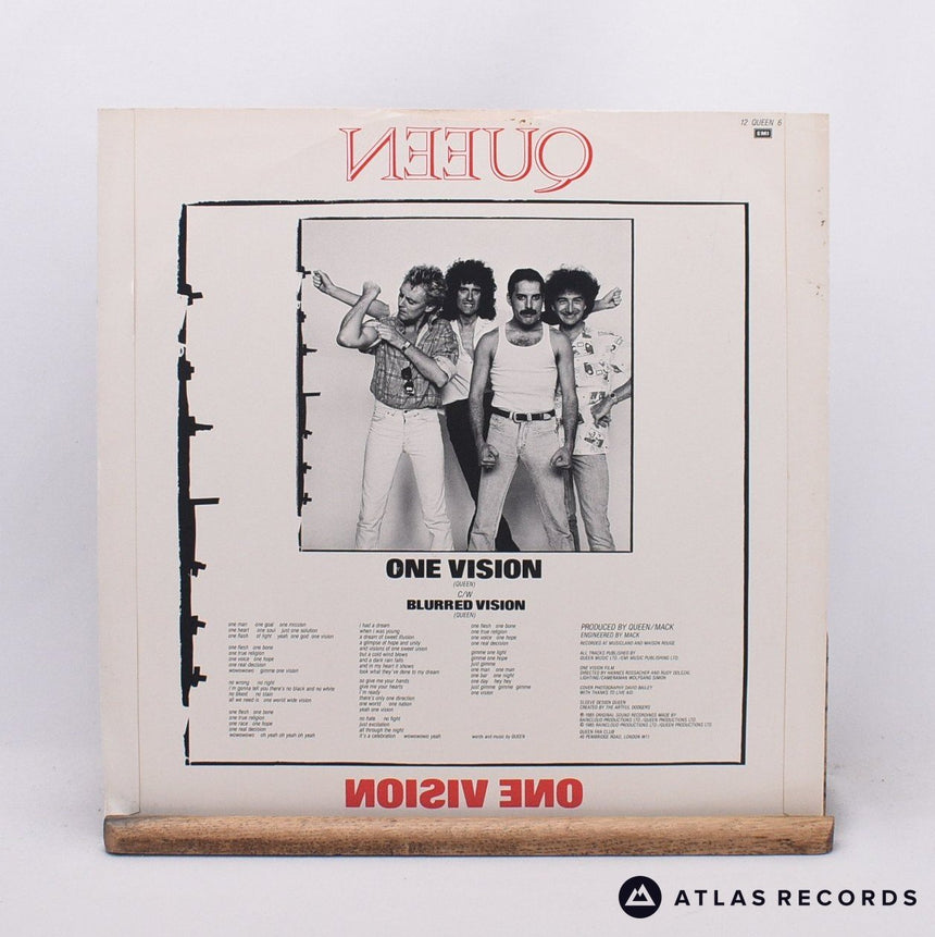 Queen - One Vision (Extended Vision) - Townhouse 12" Vinyl Record - VG+/VG+