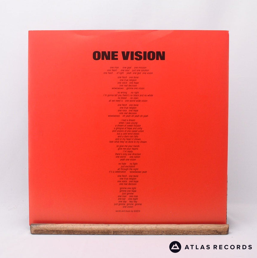 Queen - One Vision (Extended Vision) - Townhouse 12" Vinyl Record - NM/VG+