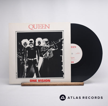 Queen One Vision 12" Vinyl Record - Front Cover & Record