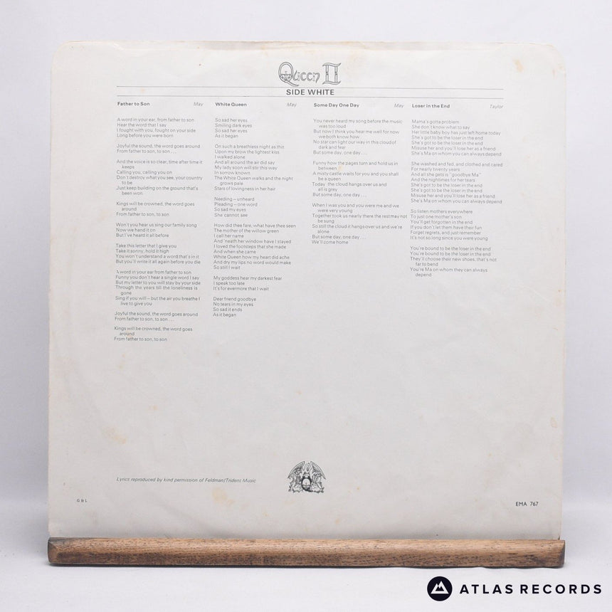 Queen - Queen II - Reissue Gatefold -5 -8 LP Vinyl Record - VG/VG+