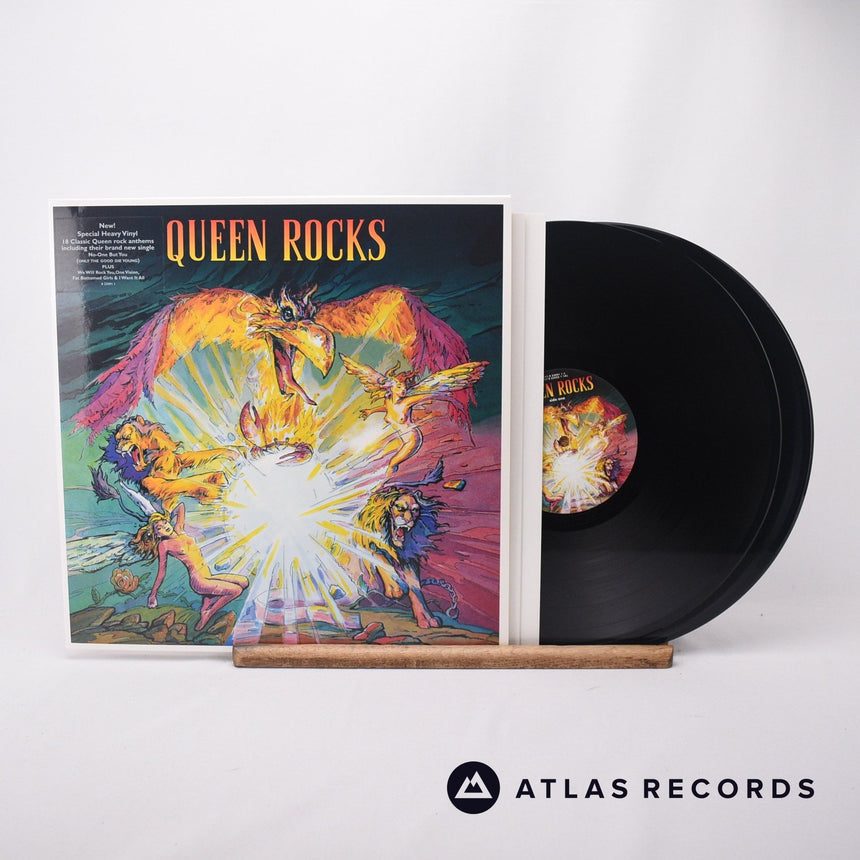 Queen Queen Rocks 2 x LP Vinyl Record - Front Cover & Record