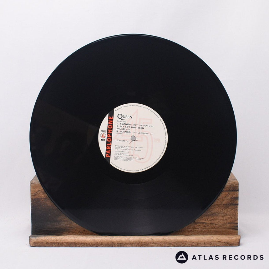 Queen - Scandal - Etched Single-Sided 12" Vinyl Record - NM/EX