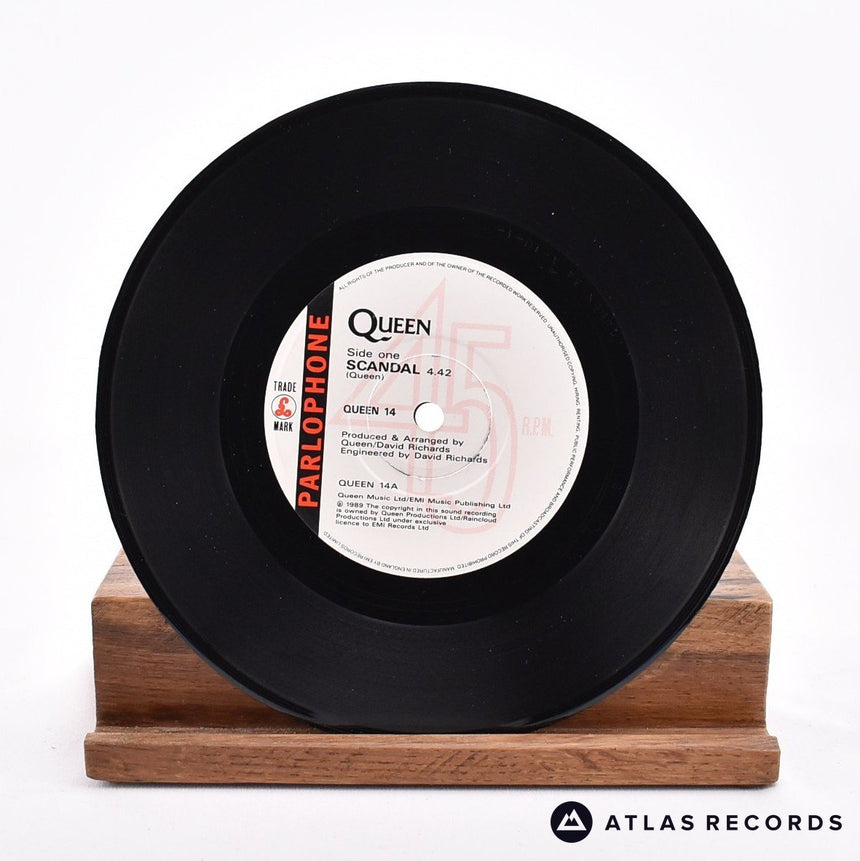 Queen - Scandal - Poster Sleeve 7" Vinyl Record - NM/EX