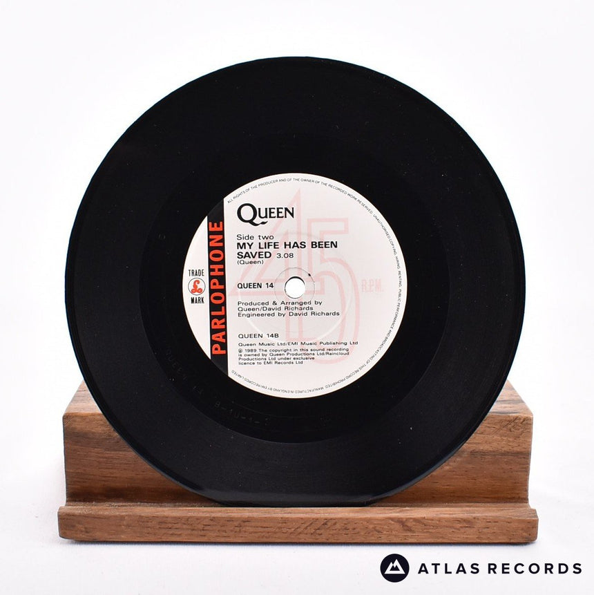 Queen - Scandal - Poster Sleeve 7" Vinyl Record - NM/EX