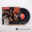 Queen Sheer Heart Attack LP Vinyl Record - Front Cover & Record