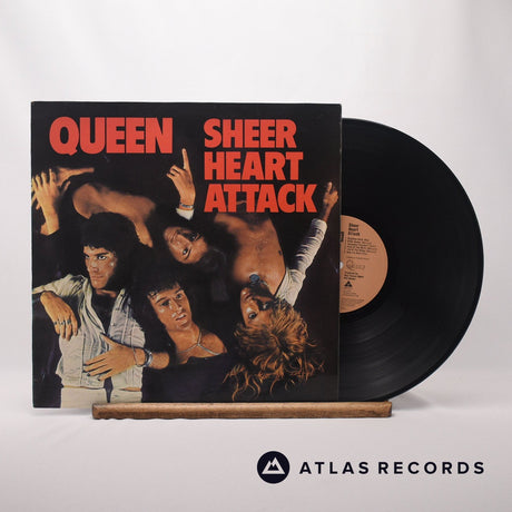 Queen Sheer Heart Attack LP Vinyl Record - Front Cover & Record