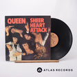 Queen Sheer Heart Attack LP Vinyl Record - Front Cover & Record