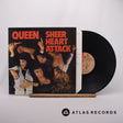 Queen Sheer Heart Attack LP Vinyl Record - Front Cover & Record