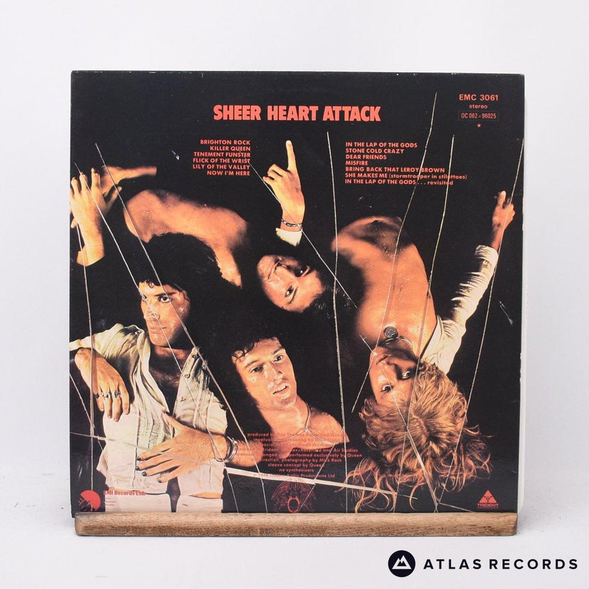 Queen - Sheer Heart Attack - Reissue -4 -4 LP Vinyl Record - EX/EX