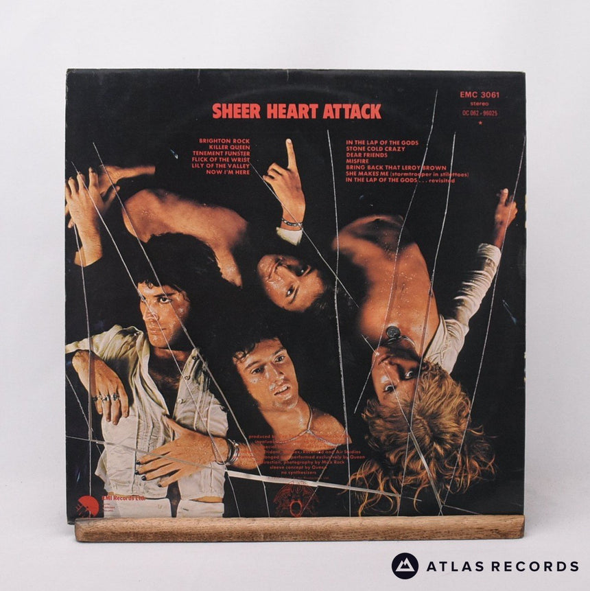 Queen - Sheer Heart Attack - -3 -4 LP Vinyl Record - VG+/VG+