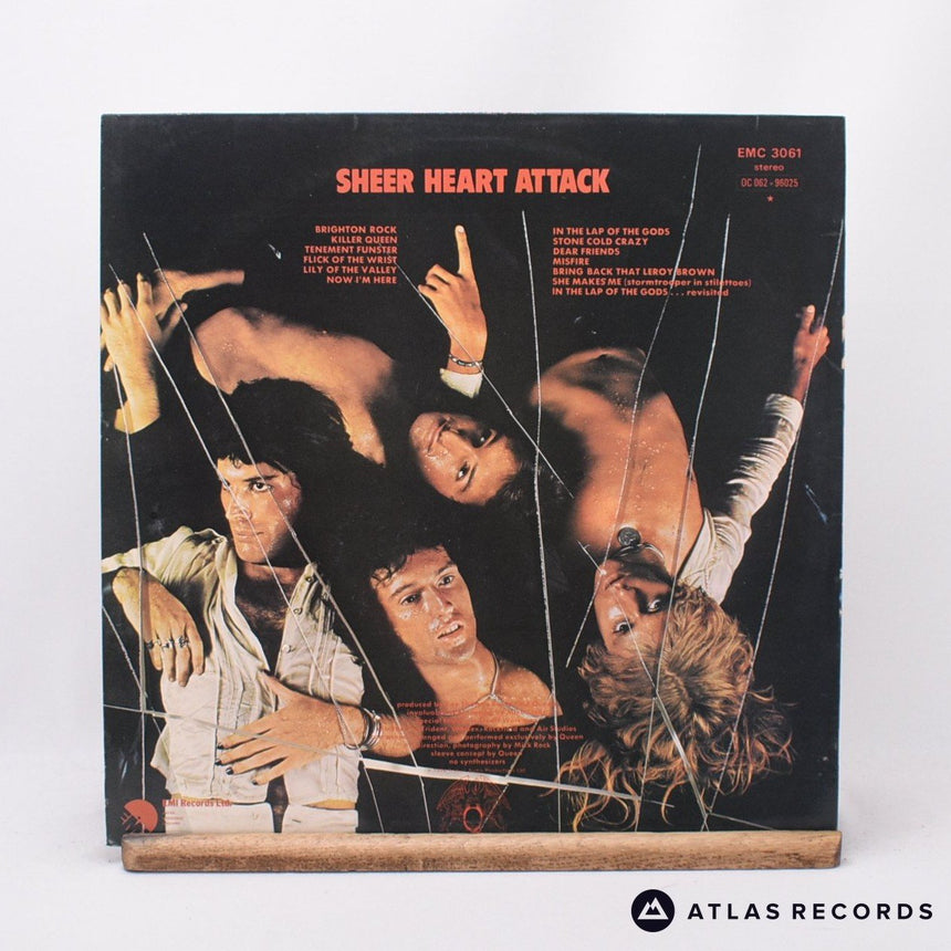 Queen - Sheer Heart Attack - -3 -4 LP Vinyl Record - EX/EX