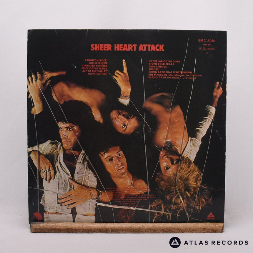 Queen - Sheer Heart Attack - Reissue -4U -4U TML-M LP Vinyl Record - VG+/VG+