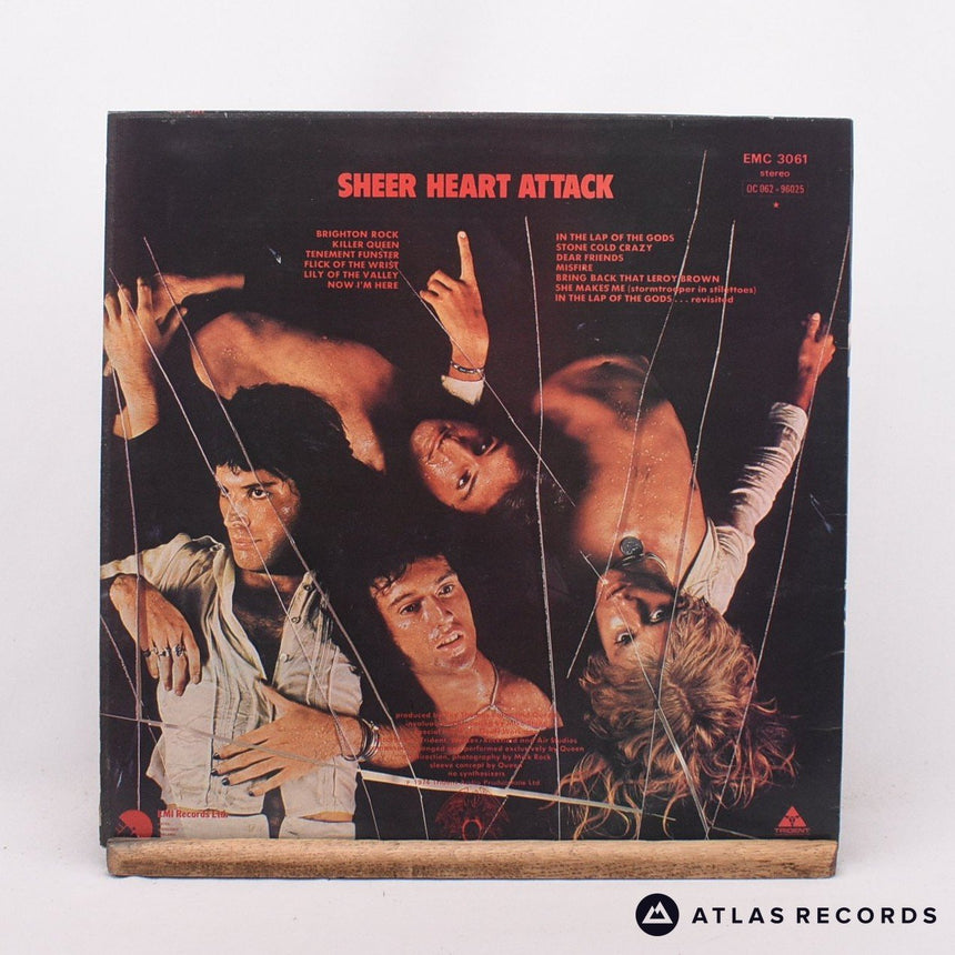 Queen - Sheer Heart Attack - Reissue -6 -3 LP Vinyl Record - VG+/EX