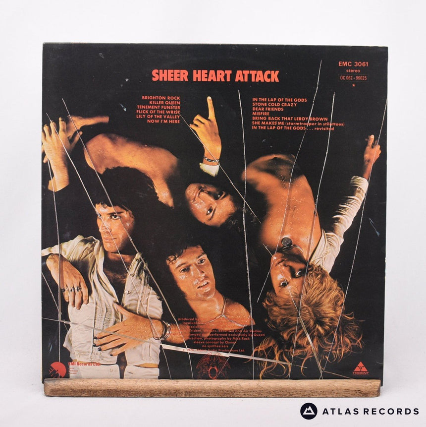 Queen - Sheer Heart Attack - -3U -4U LP Vinyl Record - VG+/EX