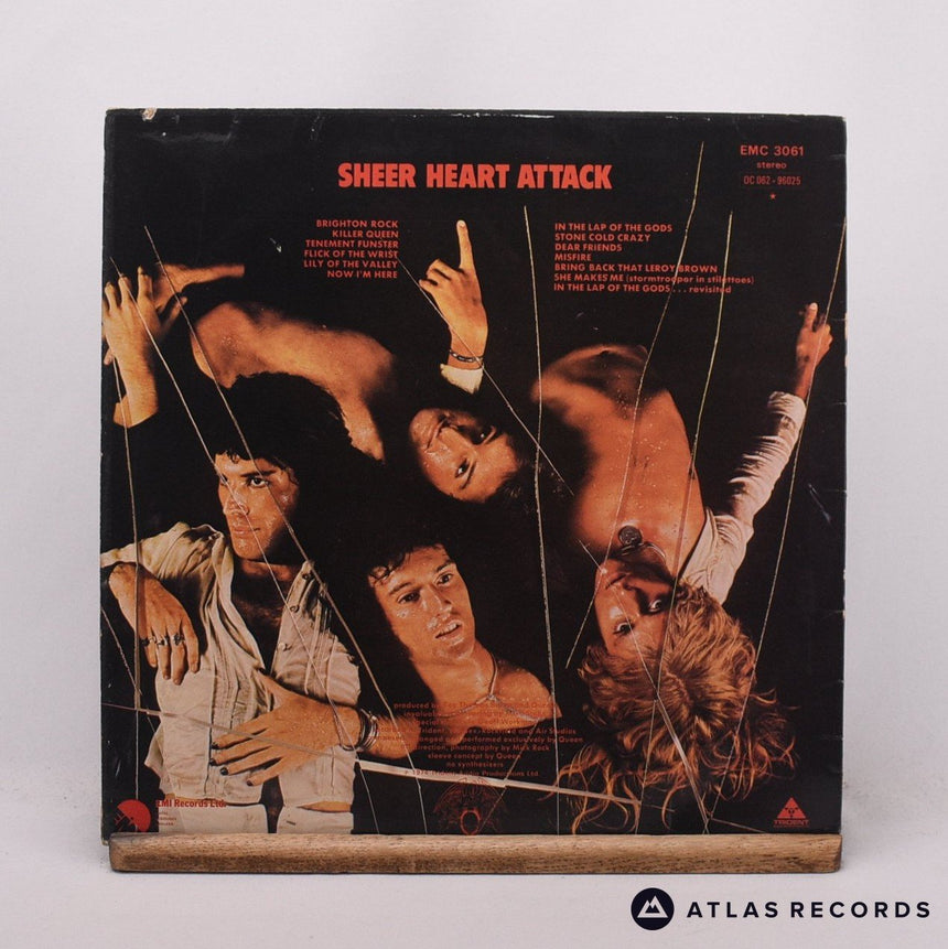 Queen - Sheer Heart Attack - -6 -3 LP Vinyl Record - VG+/VG+