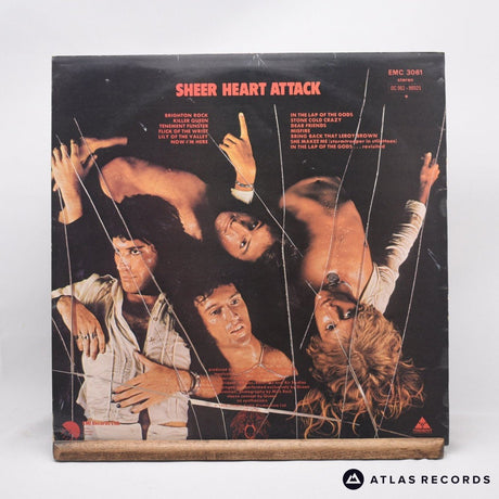 Queen - Sheer Heart Attack - Second Press 4881-4 4882-4 LP Vinyl Record - VG+/EX