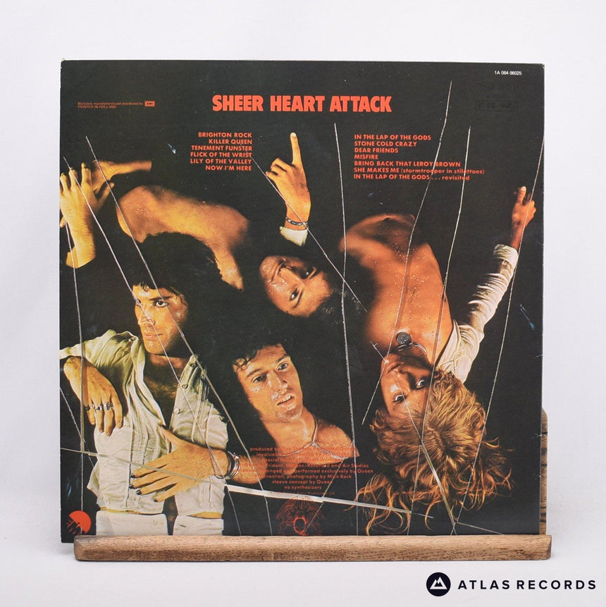 Queen - Sheer Heart Attack - Reissue 2-Y 5Y LP Vinyl Record - EX/EX