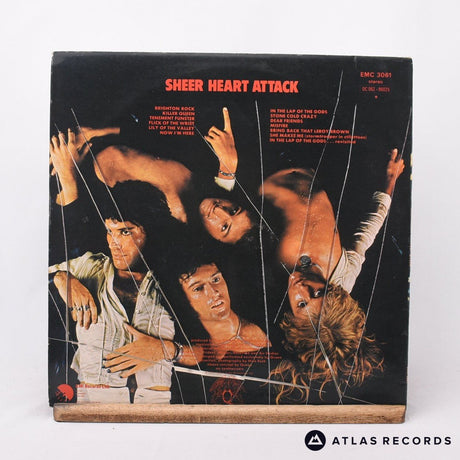 Queen - Sheer Heart Attack - Second Press 4U 3U LP Vinyl Record - EX/VG+