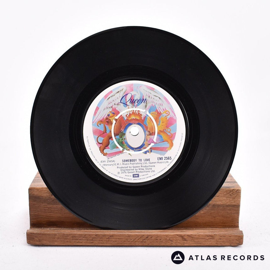 Queen - Somebody To Love - 7" Vinyl Record - EX/VG+