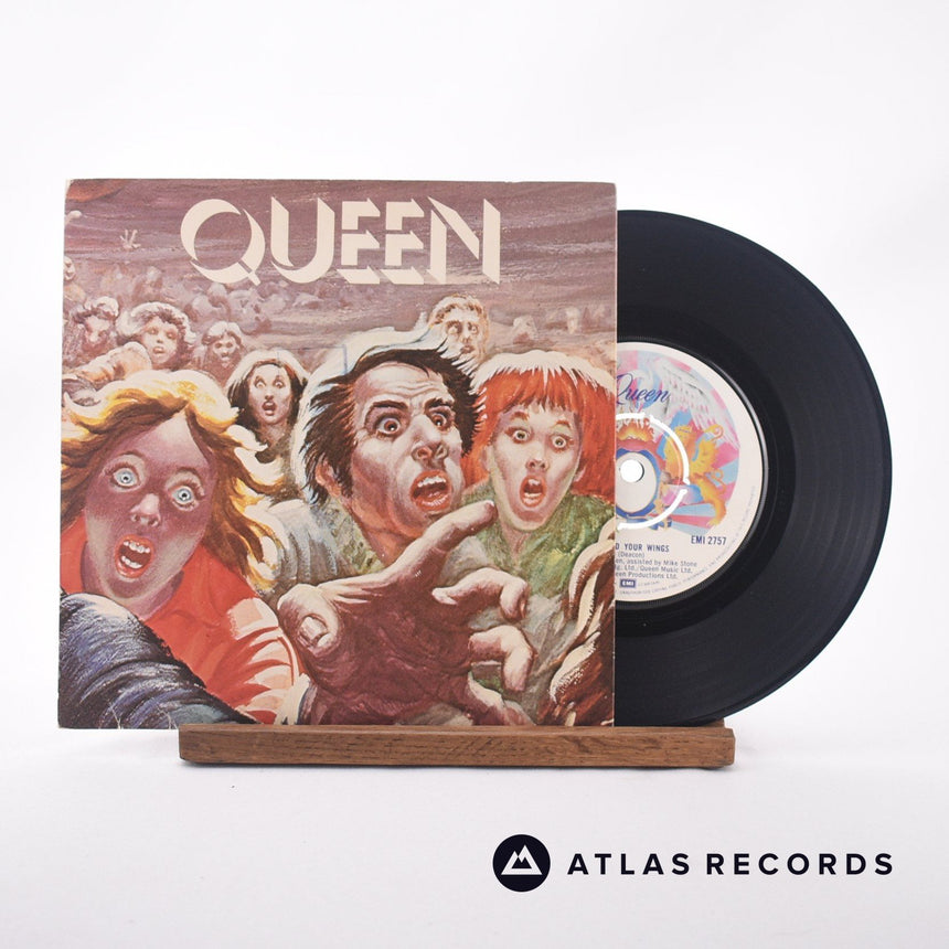 Queen Spread Your Wings 7" Vinyl Record - Front Cover & Record