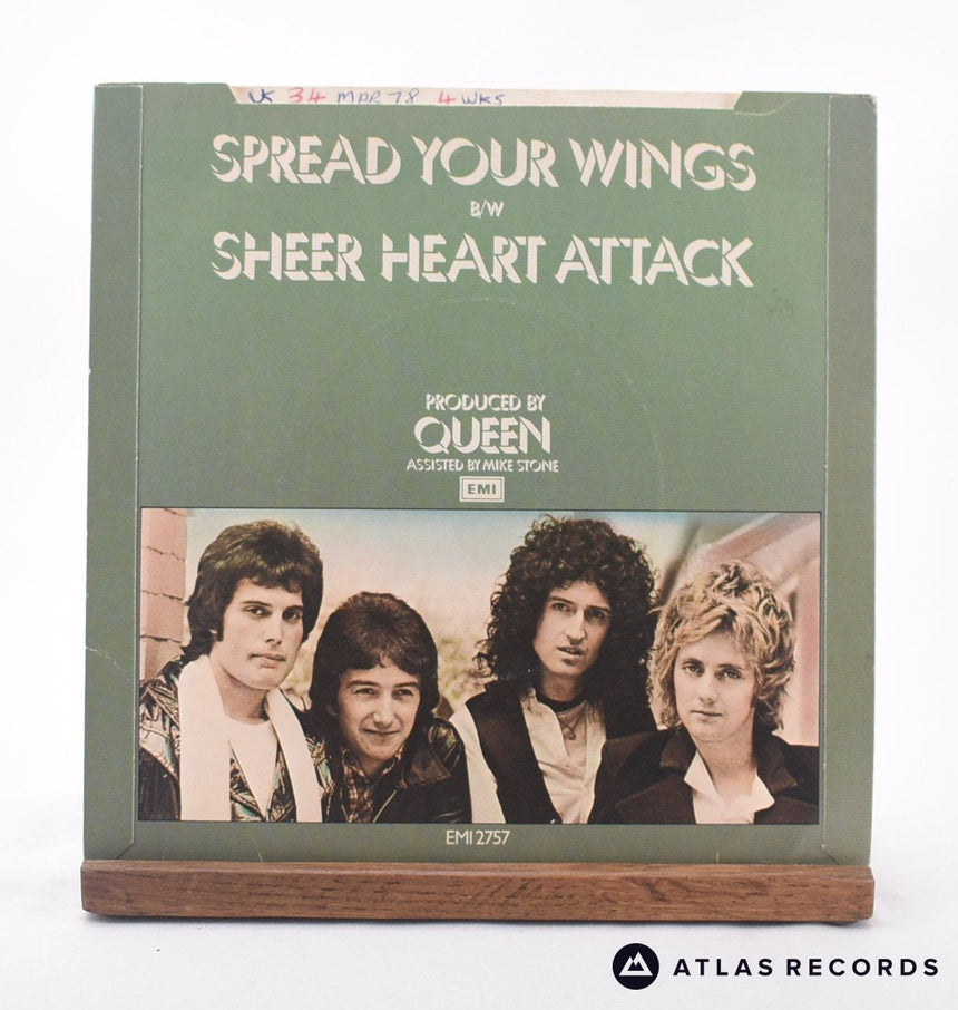 Queen - Spread Your Wings - 7" Vinyl Record - VG+/EX