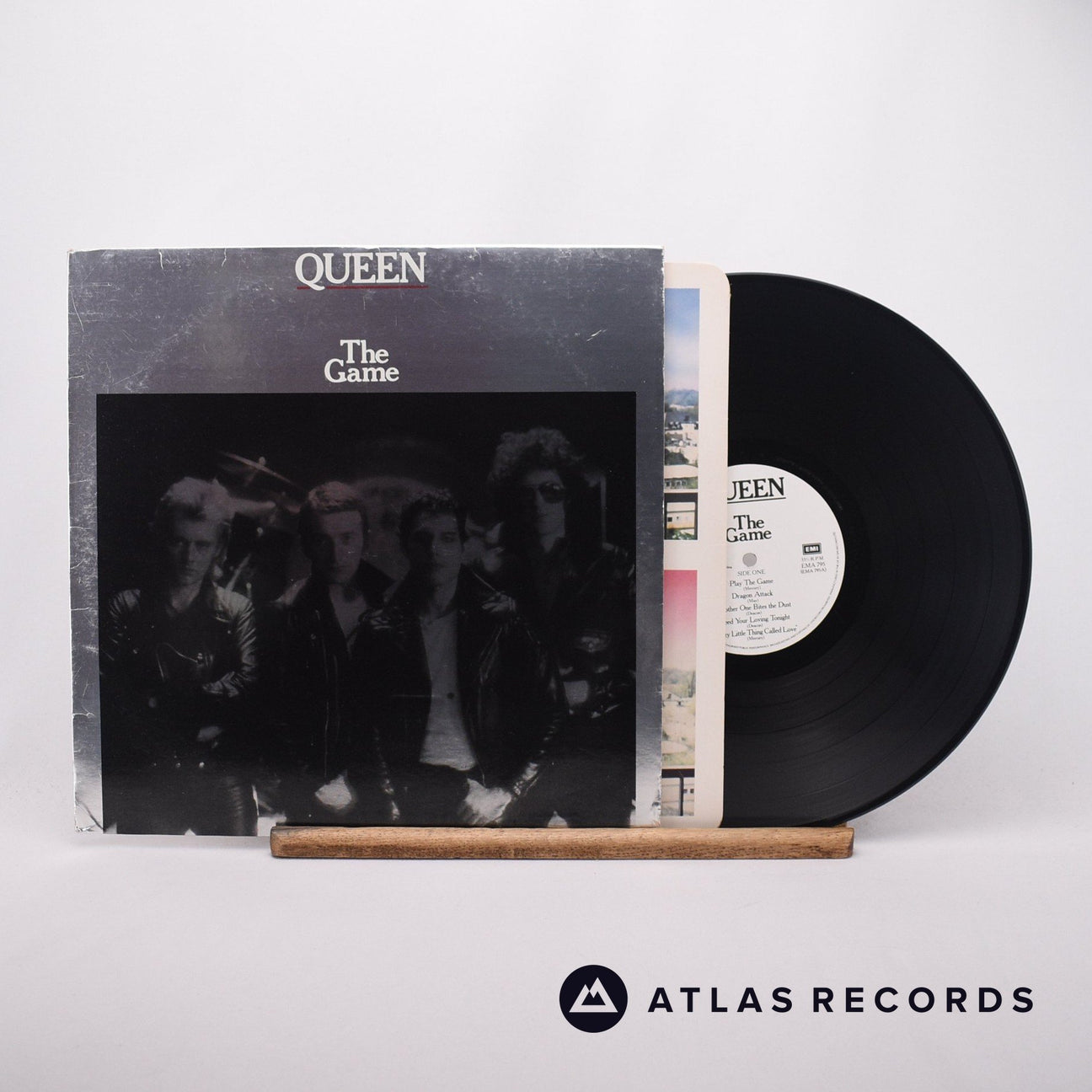 Queen The Game LP Vinyl Record - Front Cover & Record