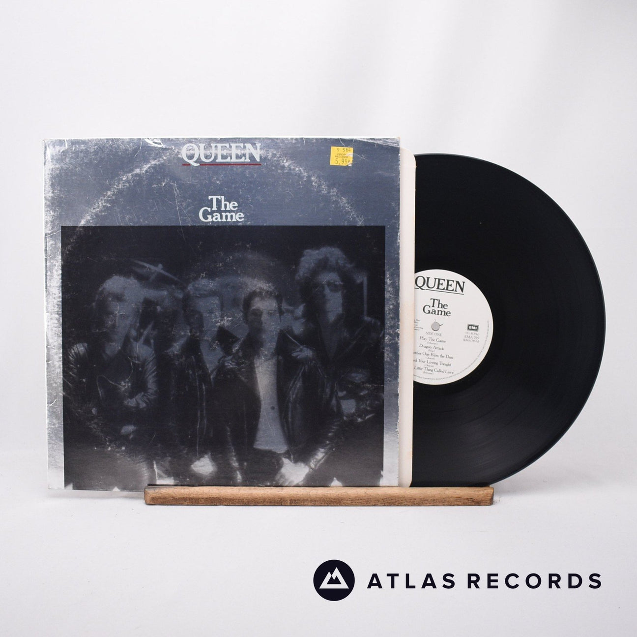 Queen The Game LP Vinyl Record - Front Cover & Record