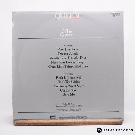 Queen - The Game - LP Vinyl Record - EX/EX
