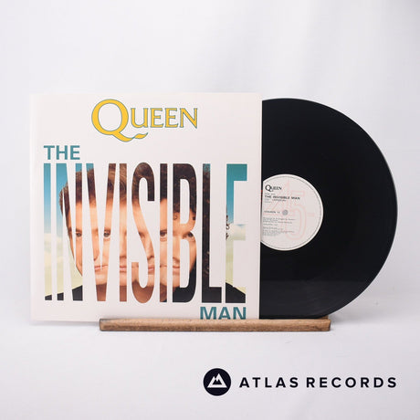 Queen The Invisible Man 12" Vinyl Record - Front Cover & Record