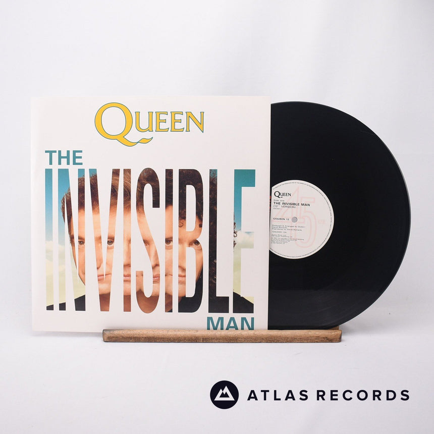 Queen The Invisible Man 12" Vinyl Record - Front Cover & Record