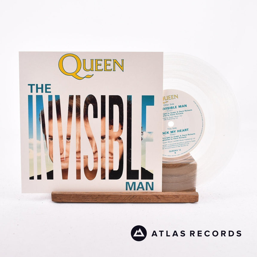 Queen The Invisible Man 7" Vinyl Record - Front Cover & Record